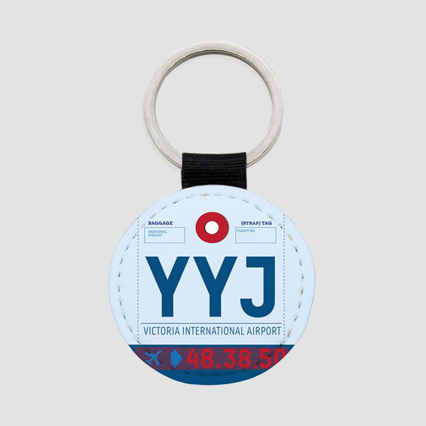 YYJ - Round Keychain