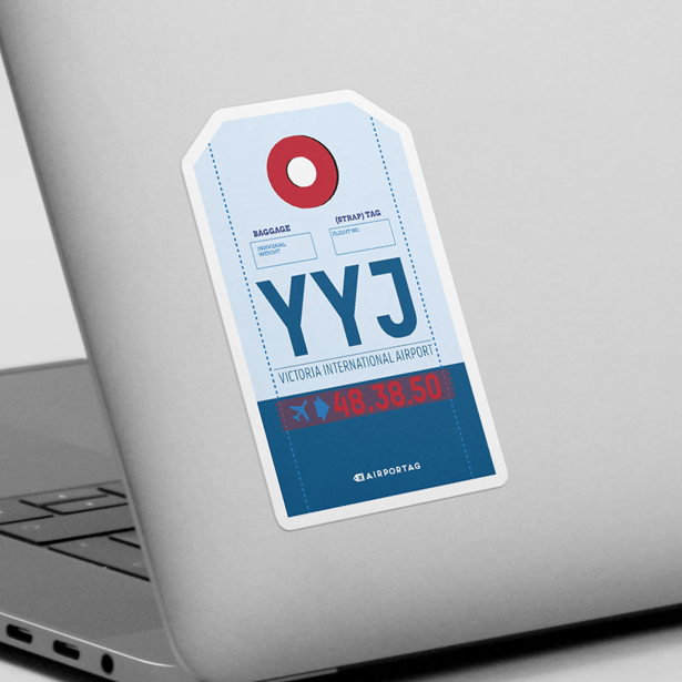 YYJ - Sticker - Airportag