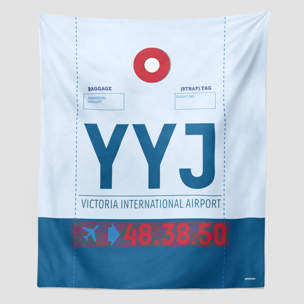 YYJ - Wall Tapestry - Airportag