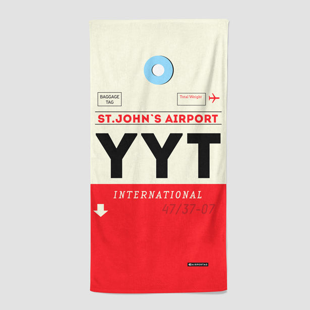 YYT - Beach Towel - Airportag