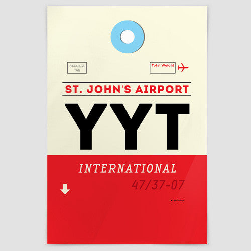 YYT - Poster - Airportag
