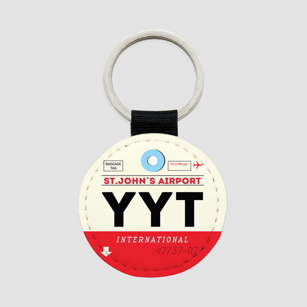 YYT - Round Keychain