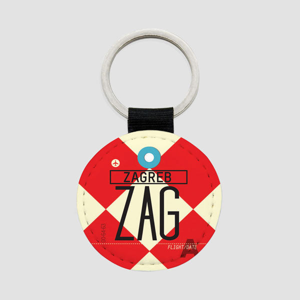 ZAG - Round Keychain