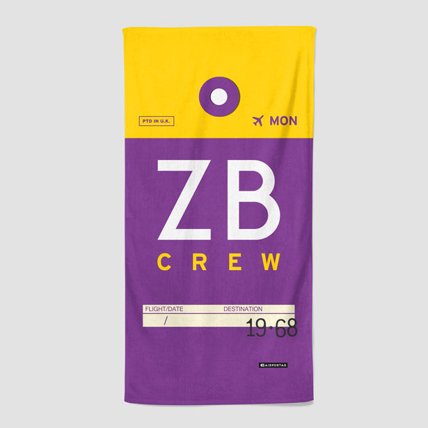 ZB - Beach Towel - Airportag