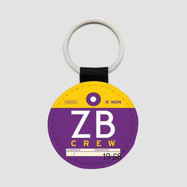 ZB - Round Keychain
