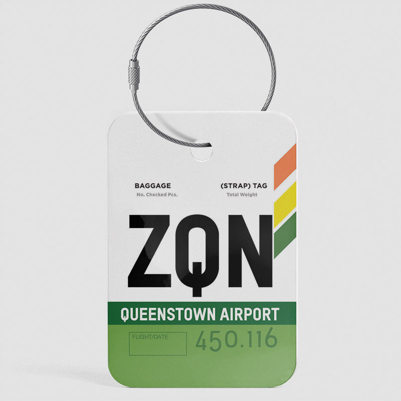 ZQN - Étiquette de bagage