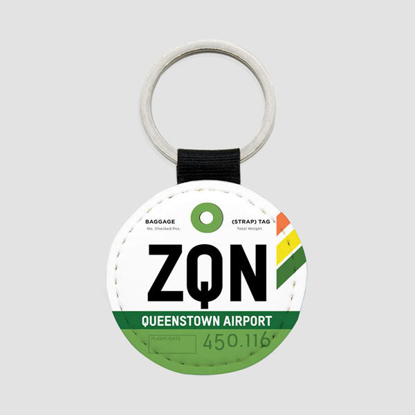 ZQN - Round Keychain