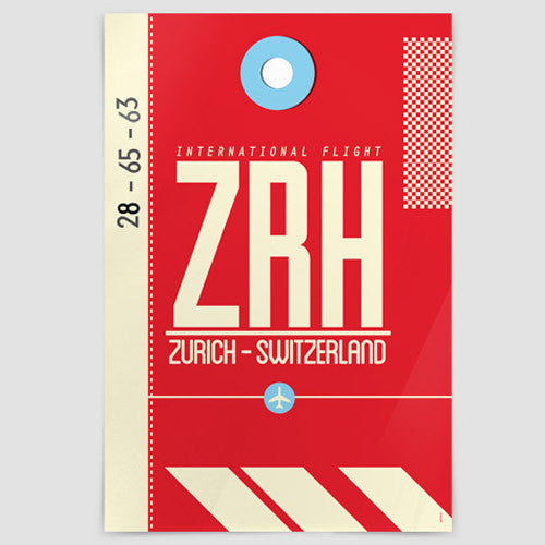 ZRH - Poster - Airportag