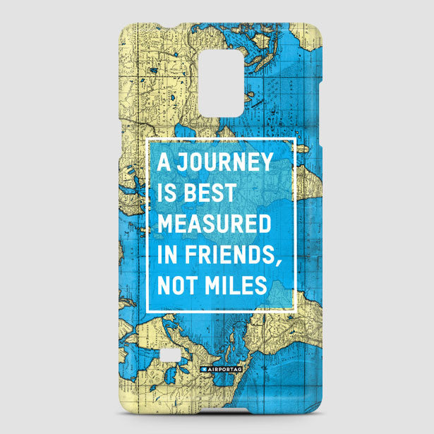 A Journey is World Map Phone Case