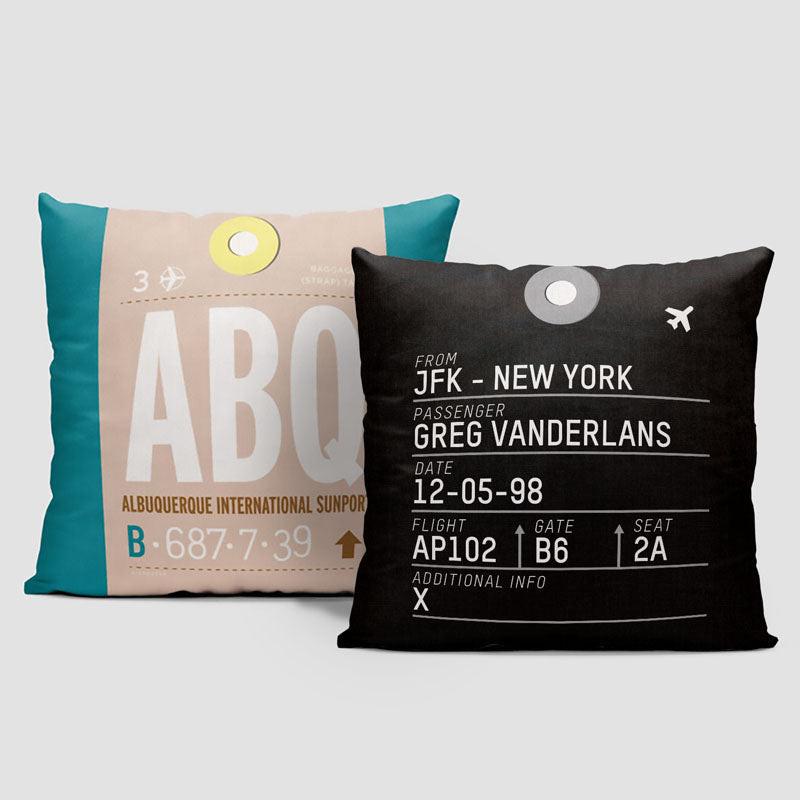 ABQ - Throw Pillow