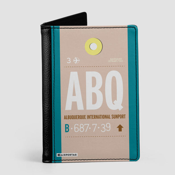 ABQ - Passport Cover - Airportag