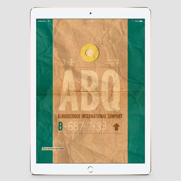 ABQ - Mobile wallpaper - Airportag