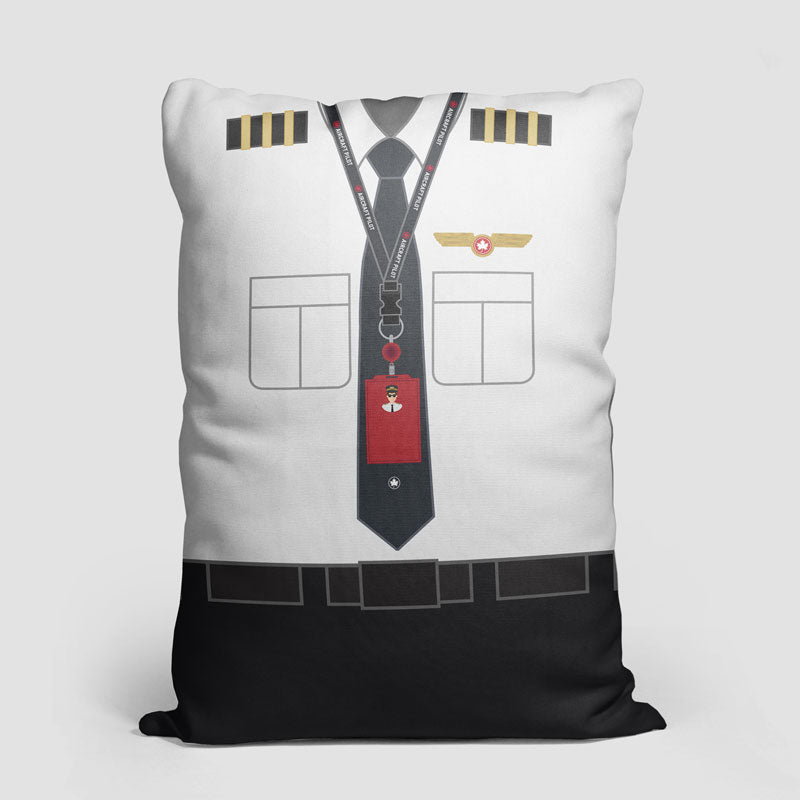 AC Pilot Uniform - Throw Pillow