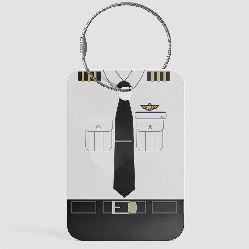 Uniforme de pilote AF - Étiquette de bagage