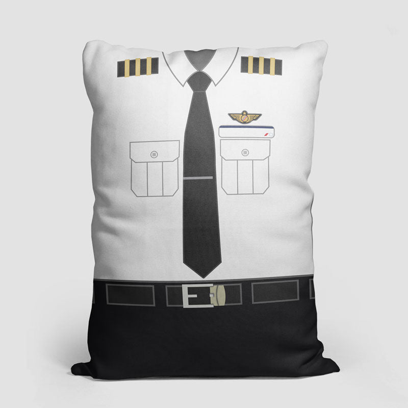 AF Pilot Uniform - Throw Pillow