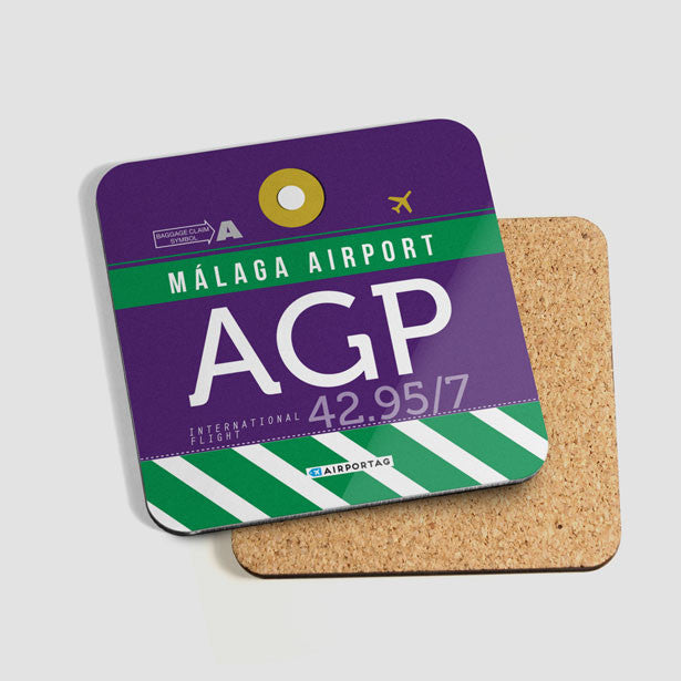 AGP - Coaster - Airportag