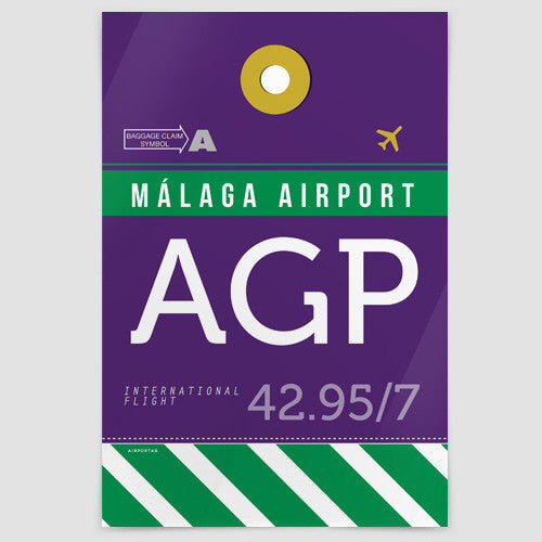 AGP - Poster - Airportag