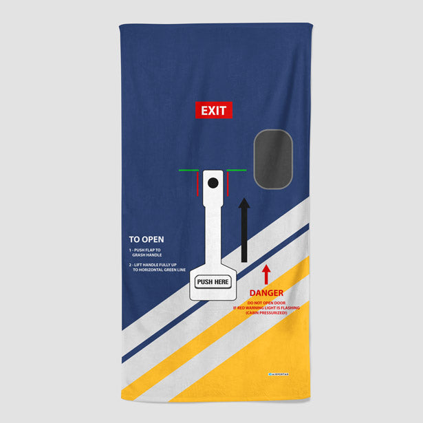 LH Door - Beach Towel airportag.myshopify.com