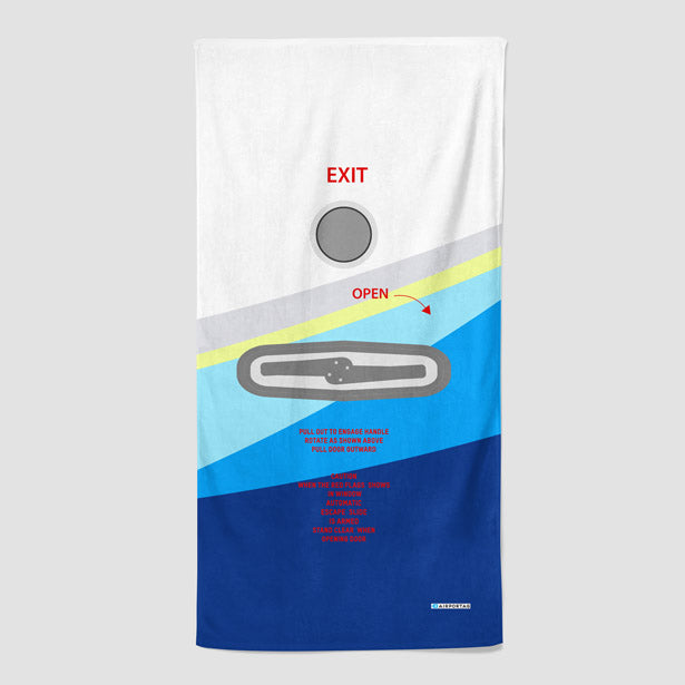 AS Door - Beach Towel airportag.myshopify.com