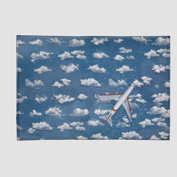 Airplane Cruising - Rectangular Rug airportag.myshopify.com