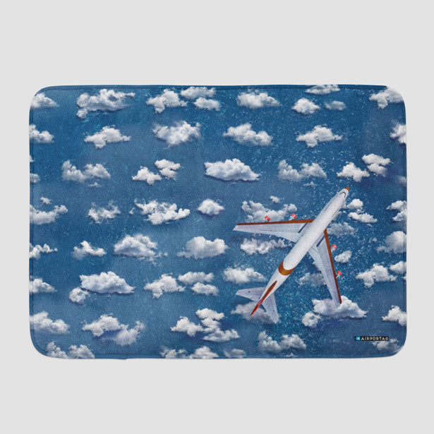 Airplane Cruising - Bath Mat airportag.myshopify.com