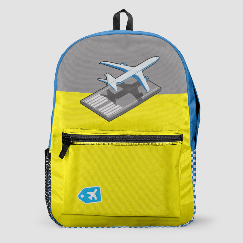 Airplane Runway Isometric - Backpack