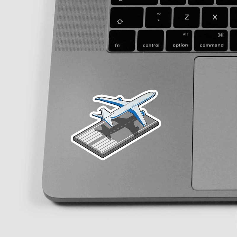 Airplane Runway - Sticker