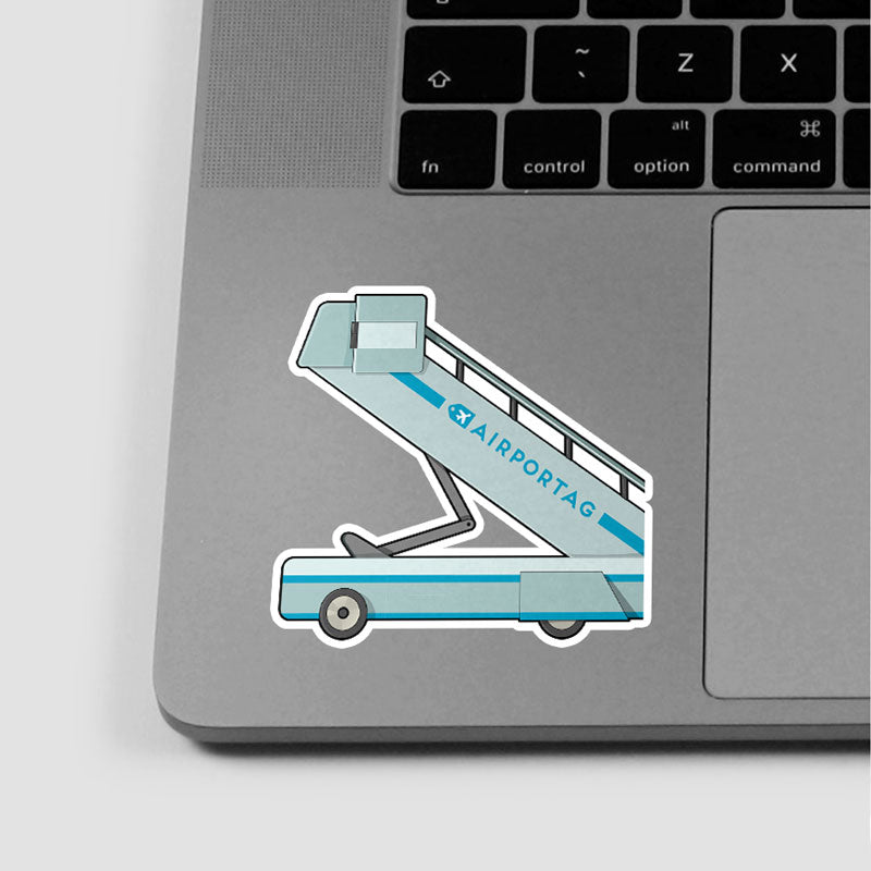 Airplane Stairs - Sticker