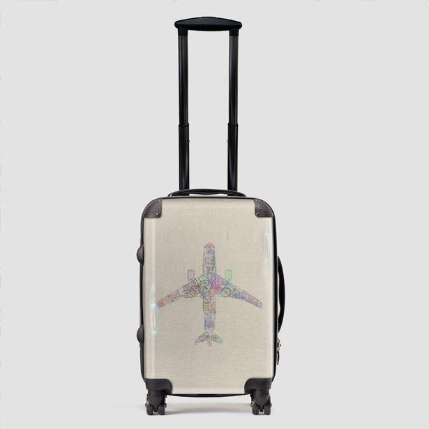Airplane Stamps - Luggage airportag.myshopify.com