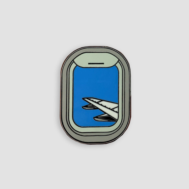 Airplane Window - Enamel Pin