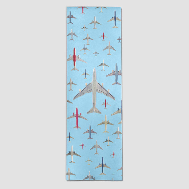 Airplane Above - Runner Rug airportag.myshopify.com