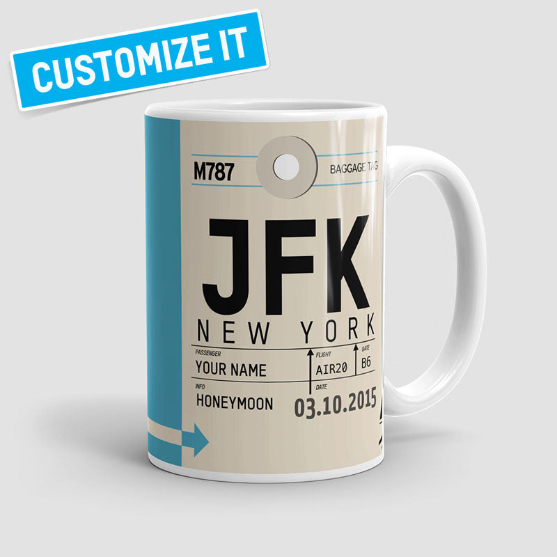 Airport Code - Custom Mug