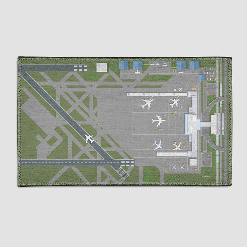 Airport Top View - Rectangular Rug - Open Box