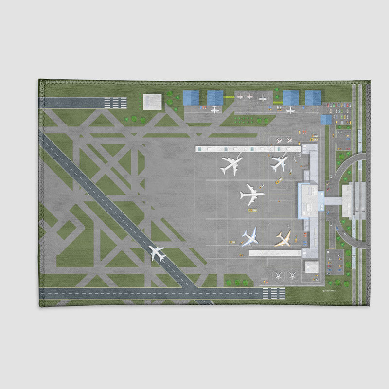 Airport Top View - Rectangular Rug - Open Box