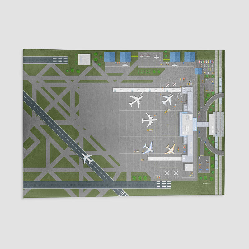 Airport Top View - Rectangular Rug - Open Box