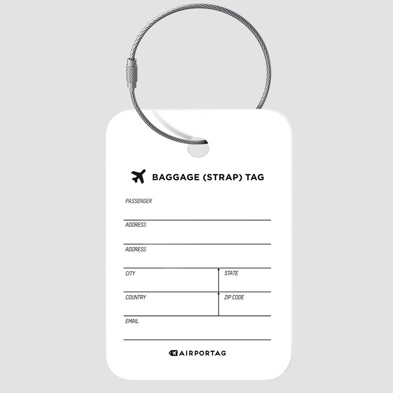 Mr and Mrs - Luggage Tag