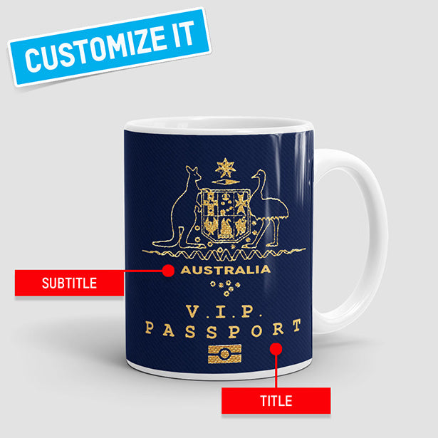 Australia - Passport Mug