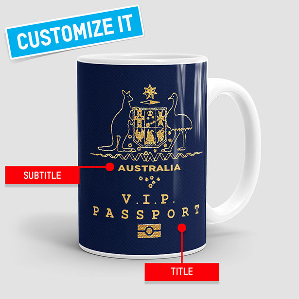 Australia - Passport Mug