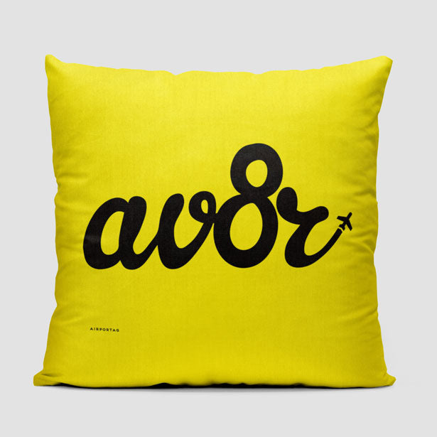 AV8R - Throw Pillow - Airportag