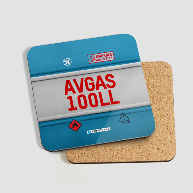 AVGAS 100LL - Coaster - Airportag