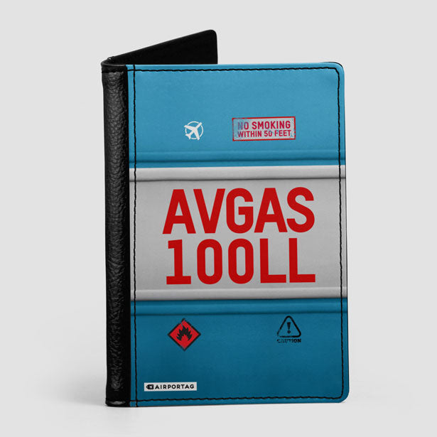 AVGAS 100LL - Passport Cover - Airportag