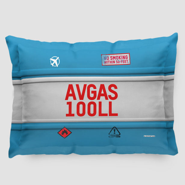 AVGAS 100LL - Pillow Sham - Airportag