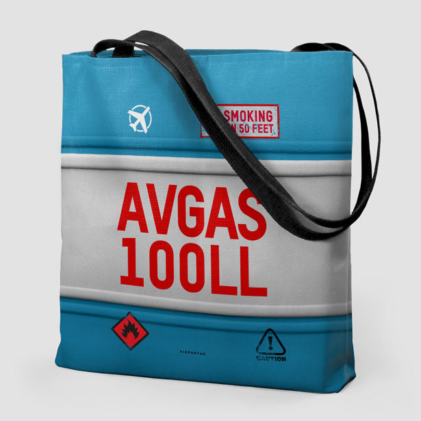 AVGAS 100LL - Tote Bag - Airportag