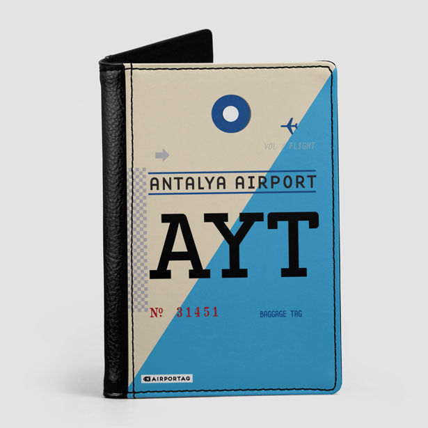 AYT - Passport Cover - Airportag