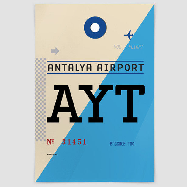 AYT - Poster - Airportag