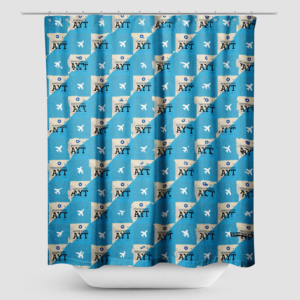 AYT - Shower Curtain - Airportag