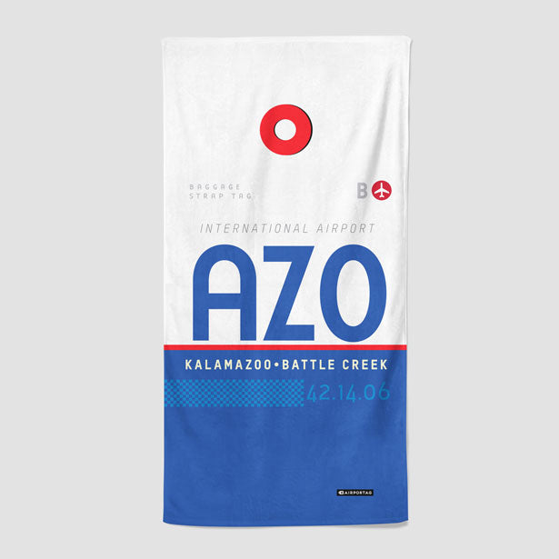 AZO - Beach Towel airportag.myshopify.com