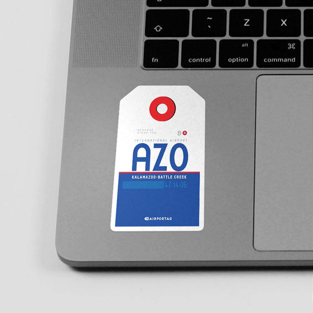 AZO - Sticker airportag.myshopify.com