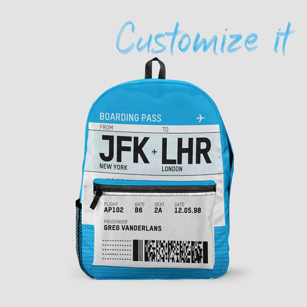Boarding Pass - Backpack - Airportag