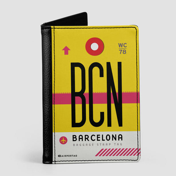 BCN - Passport Cover - Airportag